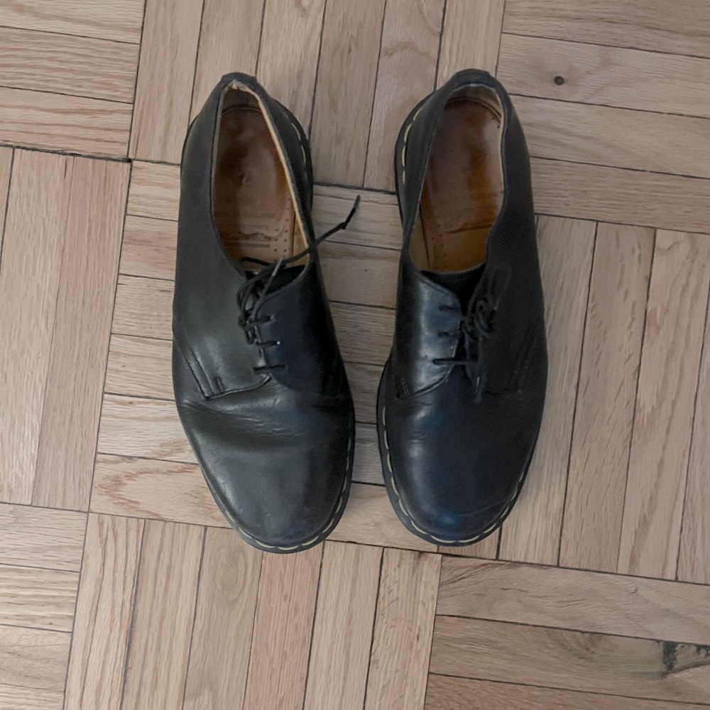 Doc Martens 1461 black leather Oxford shoe